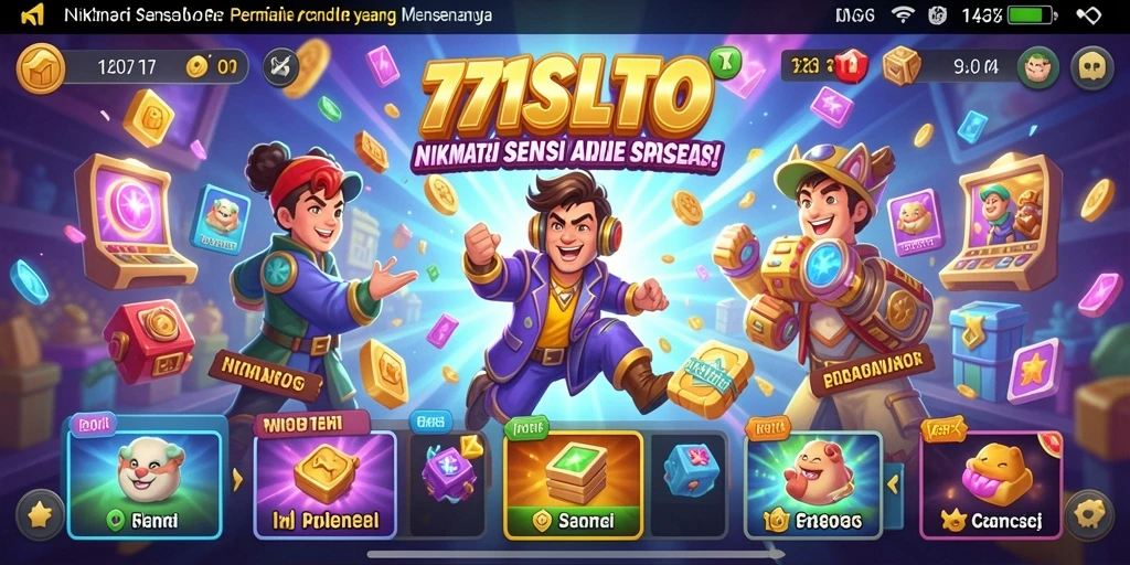 Gameplay menarik 171SLOT dengan berbagai tema slot yang seru.