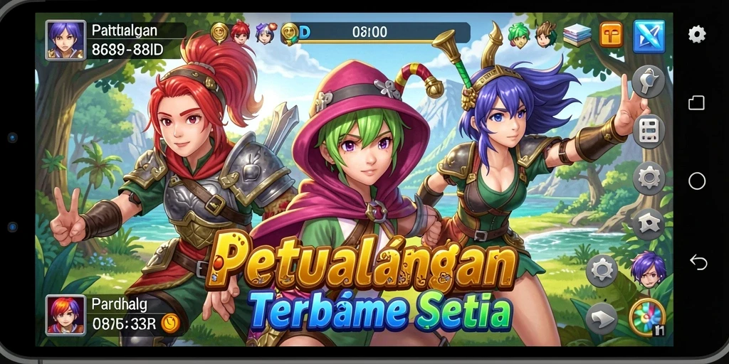 Gameplay menarik dari 88ID yang menampilkan aksi penuh warna.