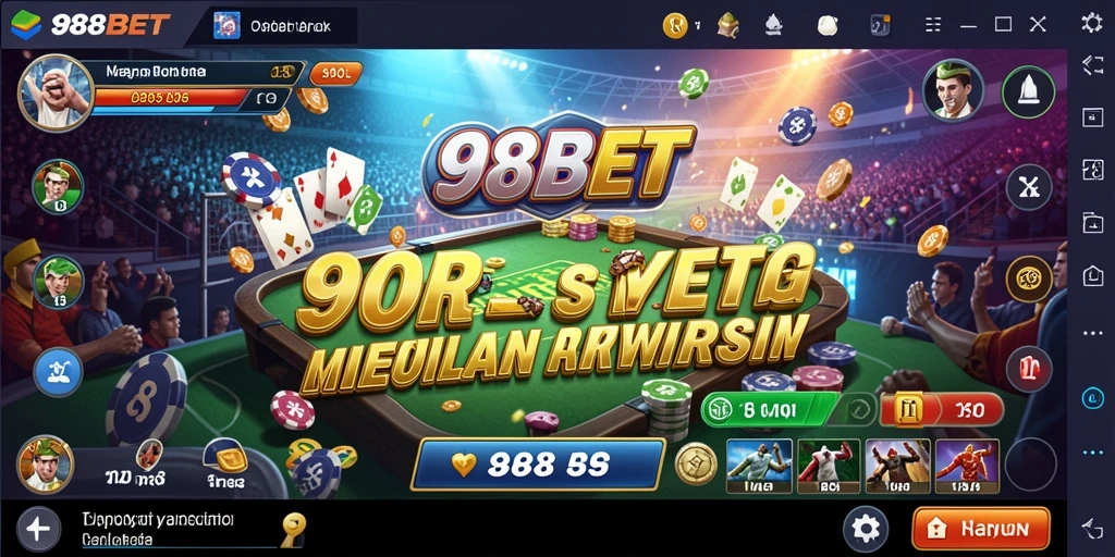 Screenshot gameplay 988BET menampilkan simulasi taruhan yang mendebarkan.