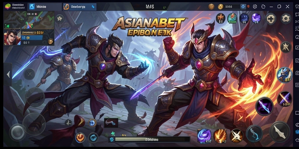 Tampilan gameplay ASIANABET yang penuh aksi dan strategi.