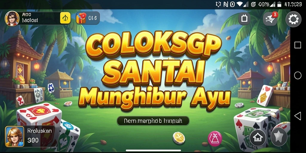Screenshot menampilkan gameplay COLOKSGP yang menghibur.