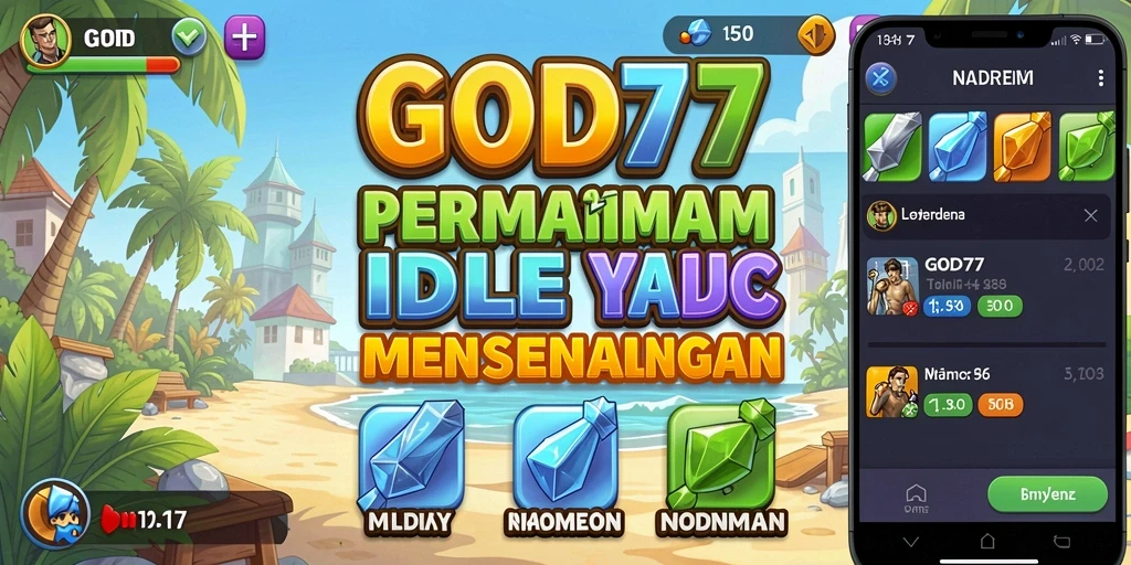 Tampilan gameplay Idle yang menarik dan intuitif.