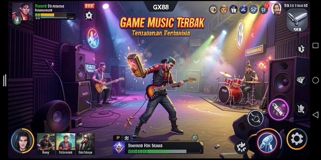 Tampilan gameplay GX88 yang mengasyikkan dan interaktif.