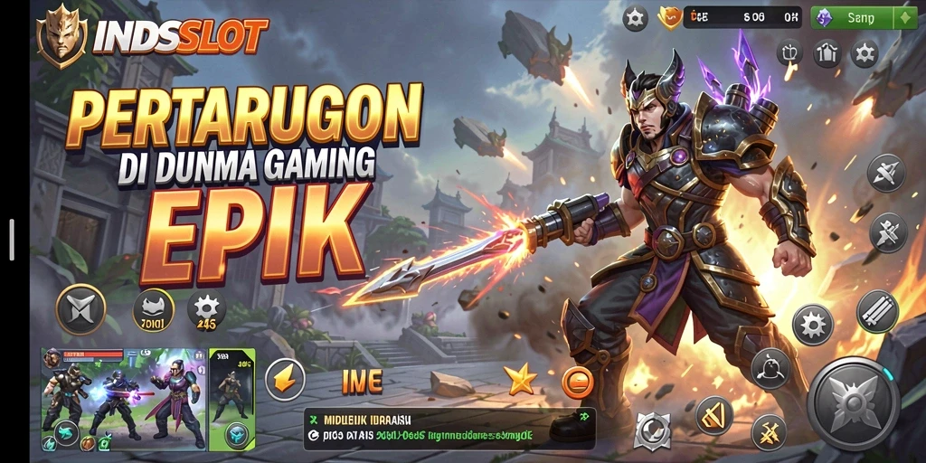 Gameplay Fighting seru dan menegangkan di INDSLOT.