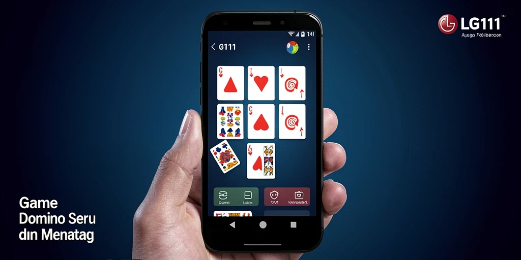 Tangkapan layar LG111 menampilkan gameplay Domino yang seru.