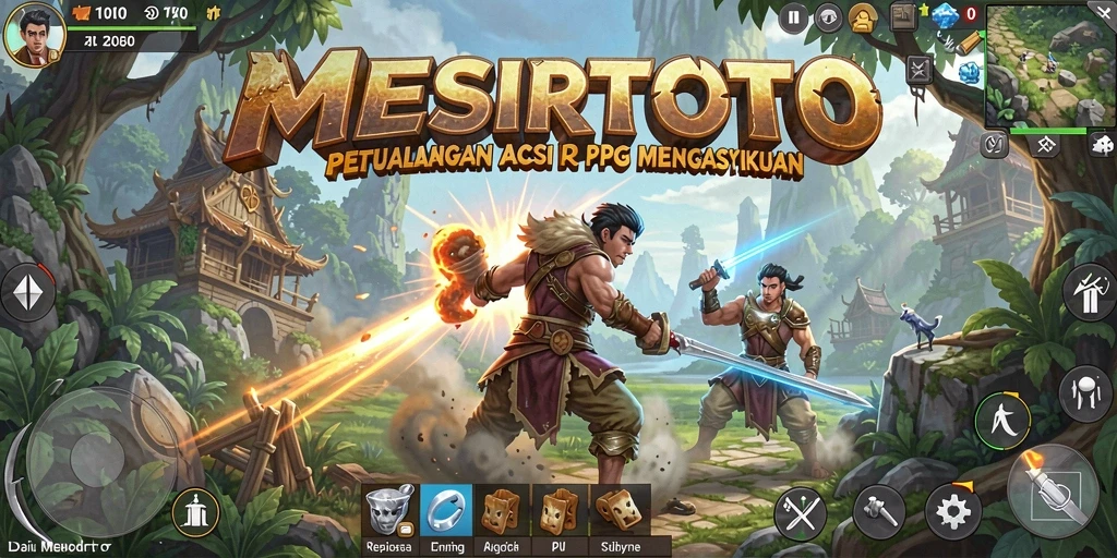 Tampilan luar biasa dari gameplay ARPG MESIRTOTO.