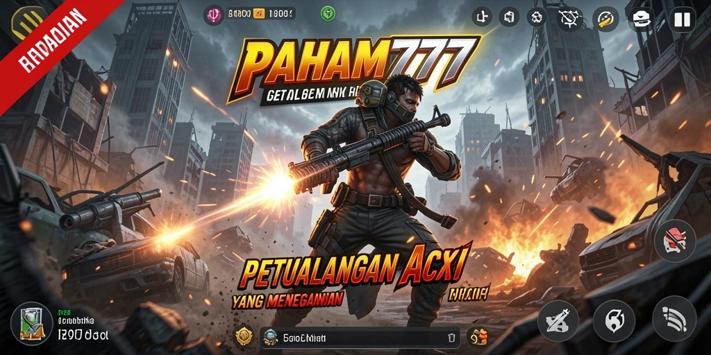 Tampilan gameplay PAHAM777 yang mendebarkan dan penuh aksi.