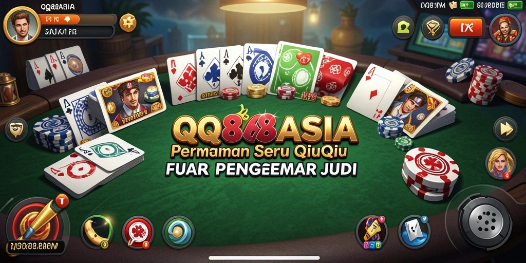 Gameplay menarik dari QQ88ASIA menunjukkan intensitas permainan QiuQiu.