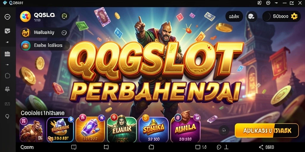 Tampilan menarik dari gameplay QQSLOT yang penuh utilitas.