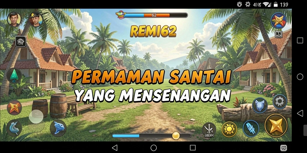 Tampilan gameplay menarik di <strong>REMI62</strong> yang menyenangkan