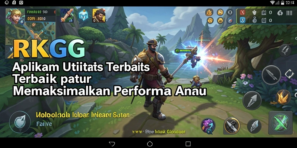 Tampilan utama RKGG dengan fitur utilitas yang menarik.