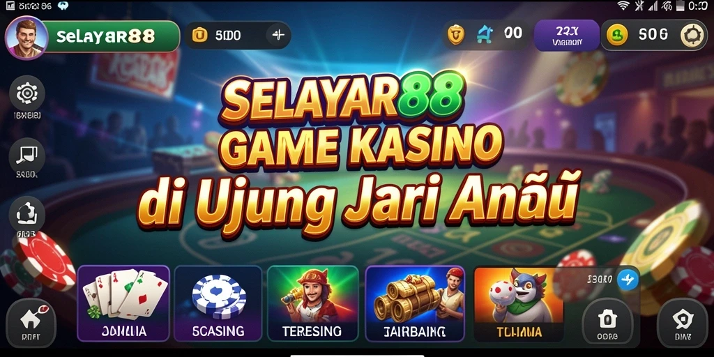 Gameplay seru dan grafis menarik dari SELAYAR88 yang membuat pengalaman kasino semakin mendebarkan.