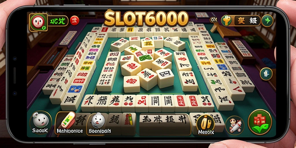 Tampilan gameplay SLOT6000 yang menarik dan seru.