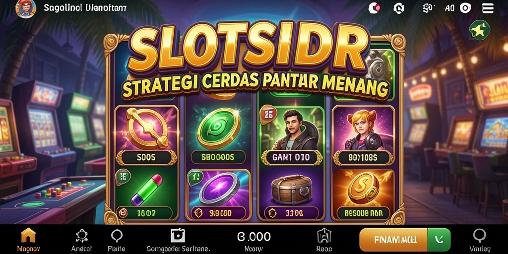 Tampilan gameplay seru di SLOTSIDR dengan strategi yang menantang.