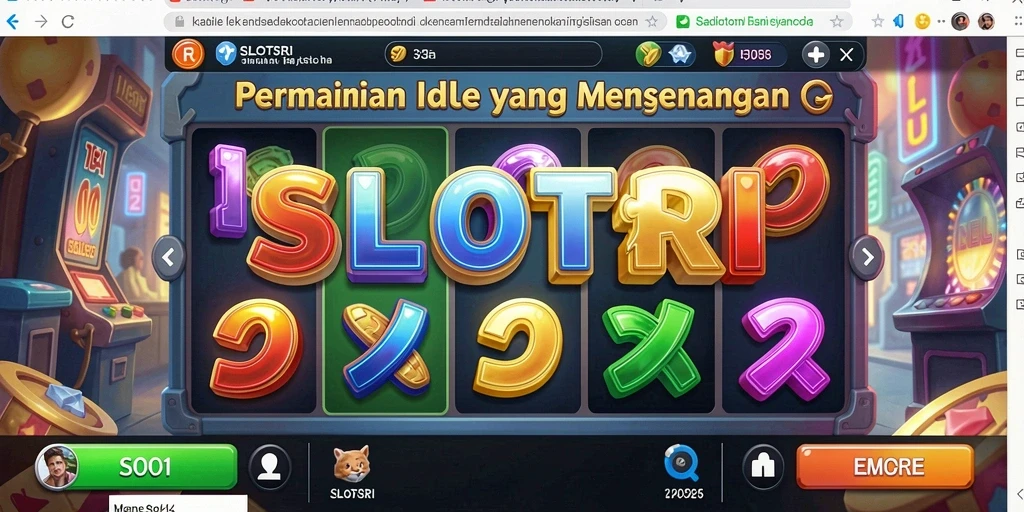 Tampilan gameplay SLOTSRI yang menarik dan adiktif.