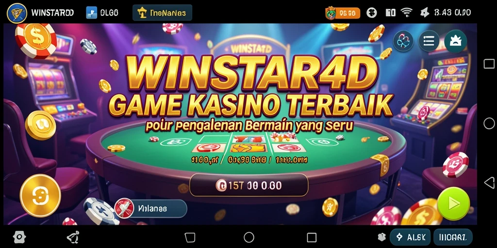 Tampilan gameplay seru di WINSTAR4D yang penuh aksi.
